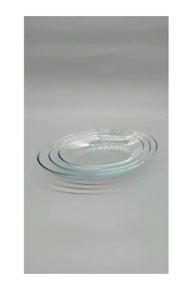 Paşabahçe Invitation Tabak Seti 29-25-21cm 3 lü 96501 - 2