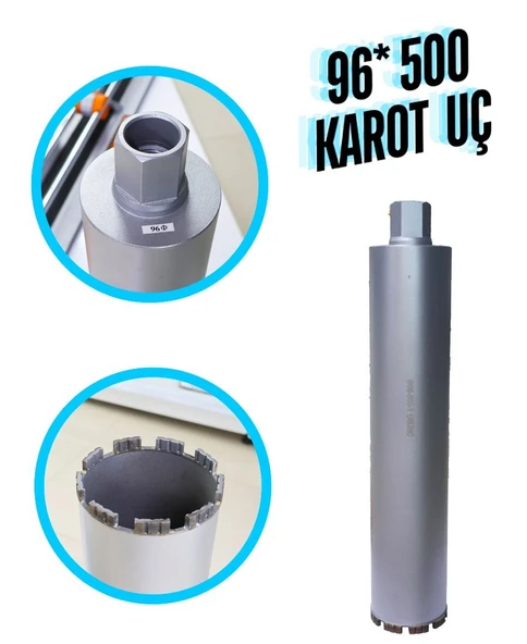 KAROT UÇ 96*500