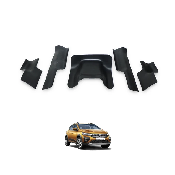 Ehiltek Dacia Sandero Stepway İç Trim - Halı Koruma (5 parça) | HB (2020+) - 2