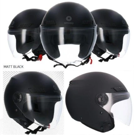 SHIRO KASK JET OFC KIOTO M.C MAT SİYAH L 5960
