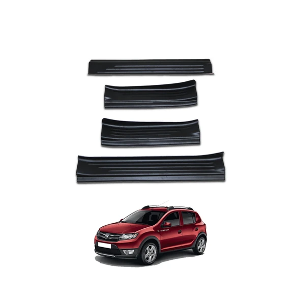 Ehiltek Dacia Sandero Stepway Kapı Eşiği - ABS (4 Parça) | HB (2012-2020)