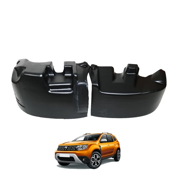 Ehiltek Dacia Duster Davlumbaz Kaplama Arka (2 Parça) | (2018-2024) ürün görseli 1