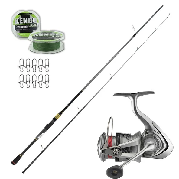 Daiwa Crossfire 4000 - Daiwa Rs Lure Game 274cm 10-35gr Spin Olta Seti ürün görseli