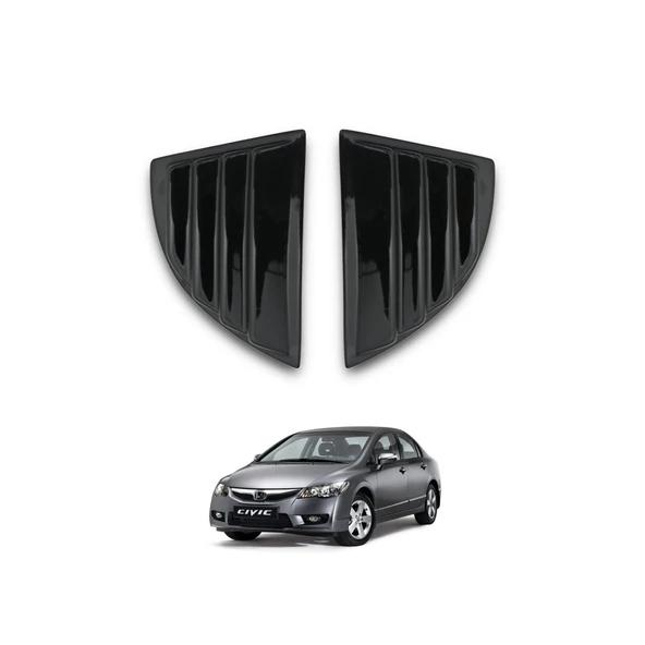 Ehiltek Honda Civic Arka Cam Kelebek - Vent (2 Parça) | SD (2006-2011)
