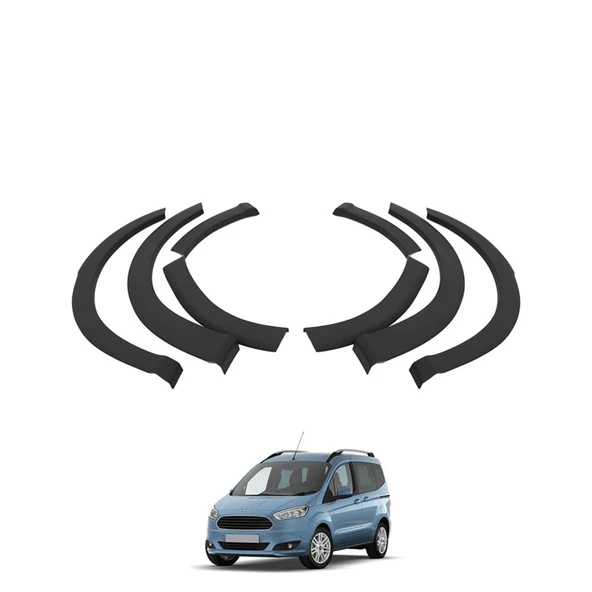 Ehiltek Ford Courier Dodik Seti - Çamurluk (8 Parça) | (2014-2018) - 3