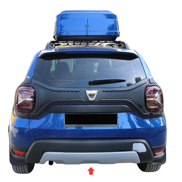 Ehiltek Dacia Duster Difüzör Arka Tampon Altı - Gri, Sensörsüz (2018-2024)