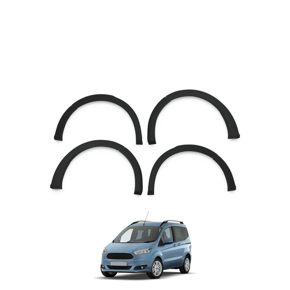 Ehiltek Ford Courier Dodik Seti - Çamurluk (8 Parça) | (2014-2018)