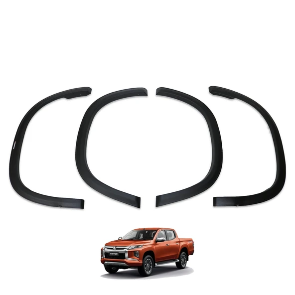 Ehiltek Mitsubishi L200 Dodik Seti - Çamurluk, Dar Model (4 Parça) | (2019+)