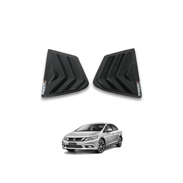 Ehiltek Honda Civic Arka Cam Kelebek - Vent (2 Parça) | SD (2012-2016)