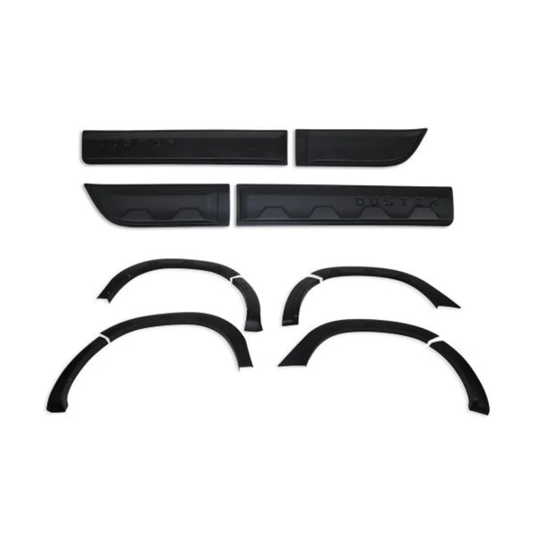 Ehiltek Dacia Duster Dodik Seti - Çamurluk ve Kapı, Damalı (12 Parça) | (2018-2024)