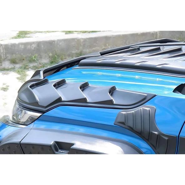 Ehiltek Mitsubishi L200 Ön Kaput Koruyucu - Dragon (3 Parça) | (2019+) - 3