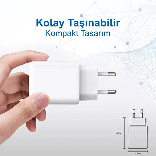 C4U 30W Duvar Şarjı - BAT30 - 6