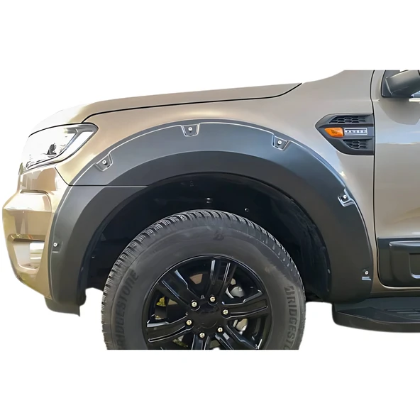 Ehiltek Ford Ranger Dodik Seti - Çamurluk, XLT (6 Parça) | (2015-2022) - 4