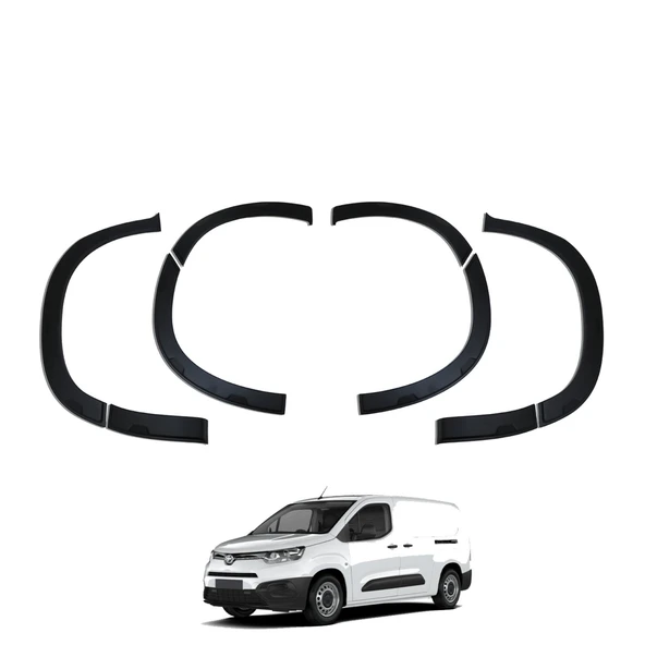 Ehiltek Toyota Proace City Dodik Seti - Çamurluk (8 Parça) | (2019+)