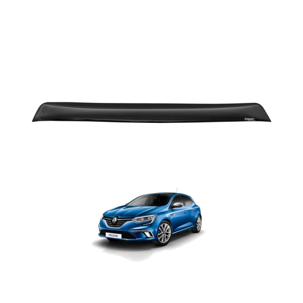 Ehiltek Renault Megane Spoiler Arka Cam Üstü - Siyah|SD 2016+