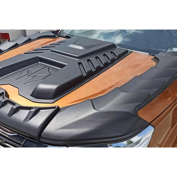 Ehiltek Nissan Navara Ön Kaput Koruyucu - Dragon (3 Parça) | (2015-2020) - 3