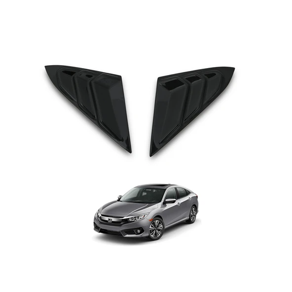 Ehiltek Honda Civic Arka Cam Kelebek - Vent (2 Parça) | SD (2016-2021)