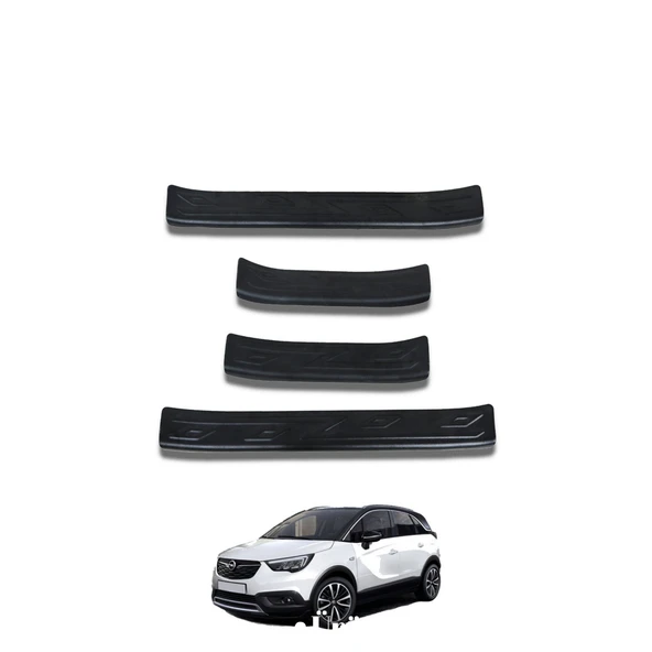 Ehiltek Opel Crossland Kapı Eşiği - ABS (4 Parça) | (2020+)