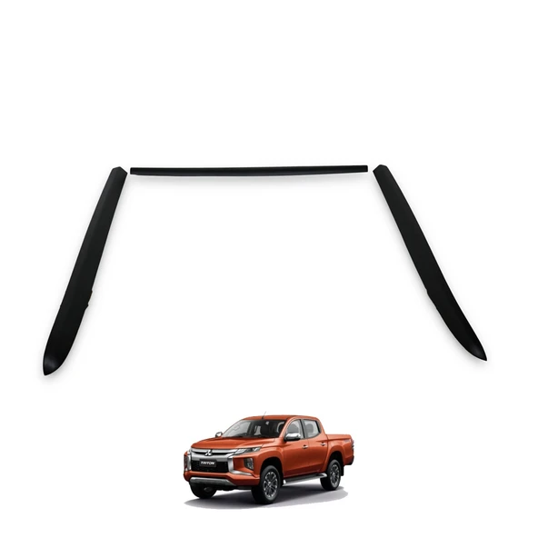 Ehiltek Mitsubishi L200 Kasa Kenar Koruma Seti (3 Parça) | (2019+)
