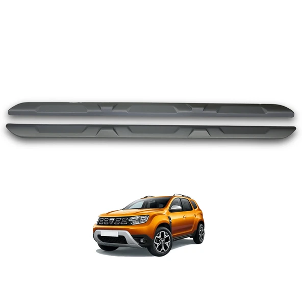 Ehiltek Dacia Duster Marşpiel - Gri (2 parça) | (2018-2024)