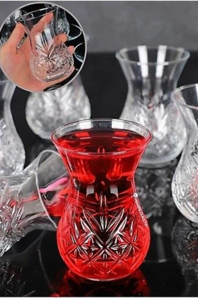 Paşabahçe Timeless Çay Bardağı 170cc 6 lı - 42881 - 8