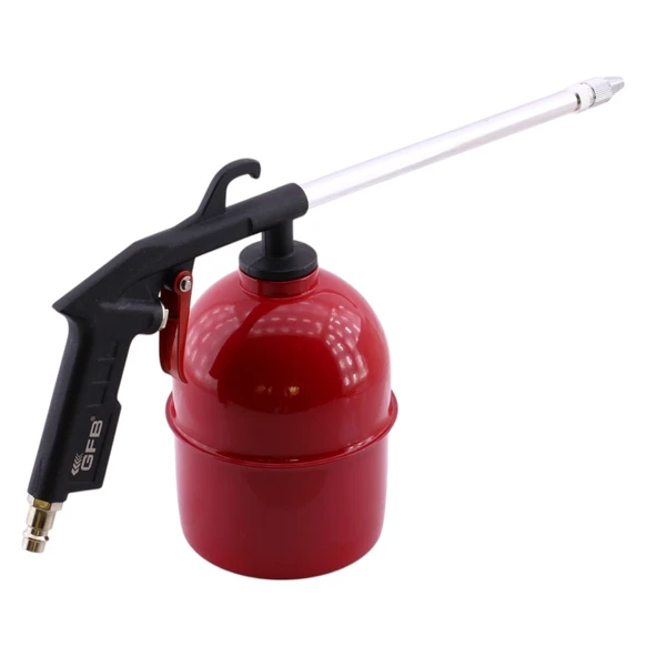 Havalı Mazot Püskürtme Tabancası 500 cc Metal Gövdeli 500 ml Mazot Püskürtme Temizleme Pompa - 6