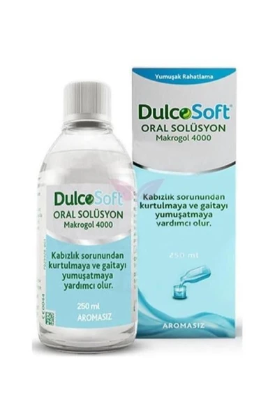 DulcoSoft Oral Solüsyon 250 Ml-2 ADET-SKT:02/2027