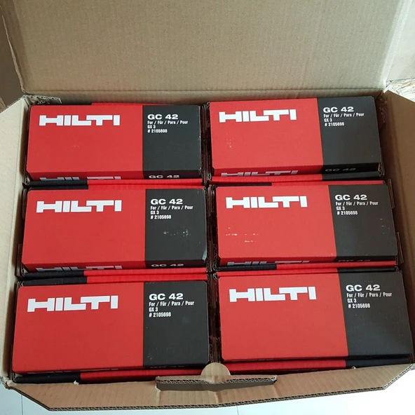 Hilti Gx 3 Gazlı Tabanca Çivisi 2.7 mm 1200 Adet GC 42 Gaz Tüpü Dahil - 3
