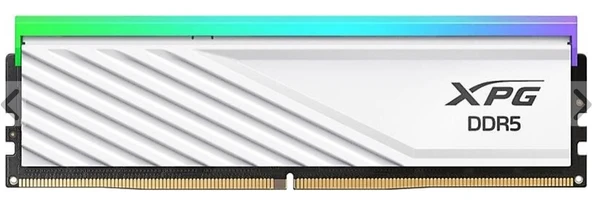 XPG Lancer Blade Beyaz RGB DDR5-6400Mhz CL32 48GB (2x24GB) Dual Kit (32-39-39) 1.40V
