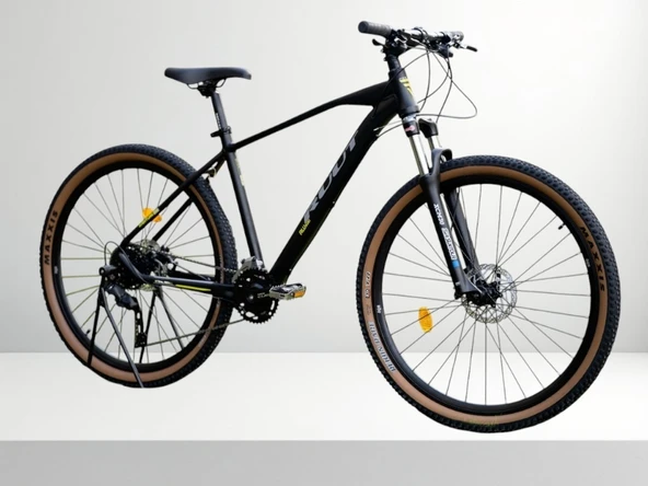 29J RUUT AVENTURE DAĞ BİSİKLETİ - MAT SİYAH YEŞİL - 43 KADRO