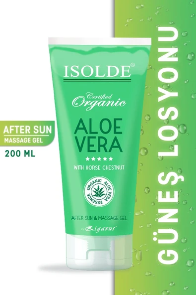 Zigavus Isolde Aloe Vera Ice Gel 200 ml Güneş Sonrası Bakım