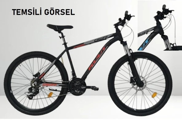 26J RUUT GRUFF HD 21V DAĞ BİSİKLETİ - SİYAH MAVİ - 33 KADRO