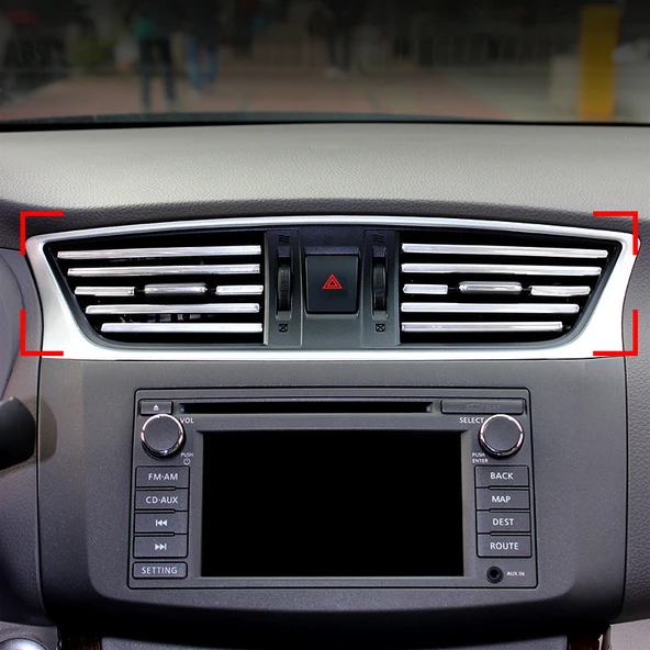 U Tip Geçmeli Havalandırma Nikelaj Şerit Çıta Kalın 5 Metre Krom - 6