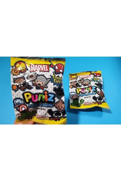 BAŞEL OYUNCAK Marvel Puniz Squishy Battle (1paket)