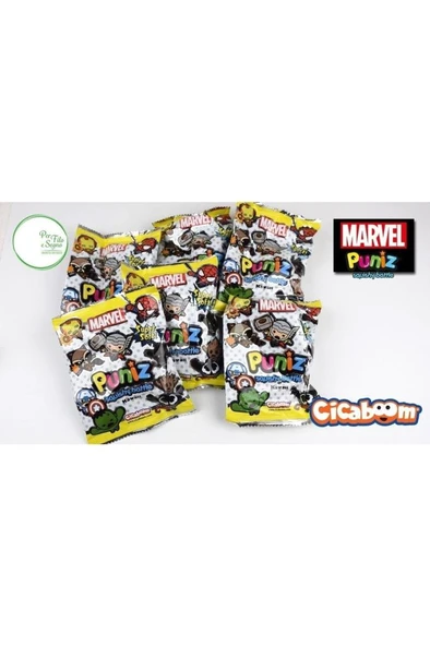 BAŞEL OYUNCAK Marvel Puniz Squishy Battle (1paket) - 2