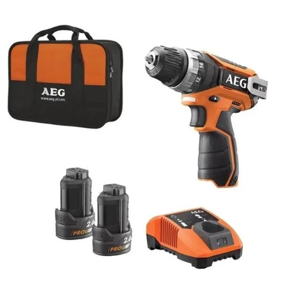 AEG BS 12 C2 LI Çift Akülü Vidalama 12 V - 1