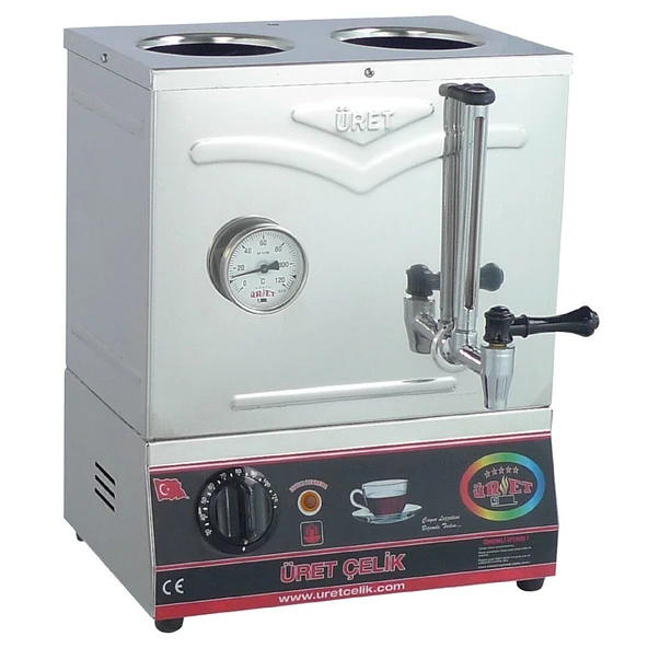 Üret Çelik 30’luk Pleytsiz Kahveci Kazanı - 15 Litre ürün görseli 1