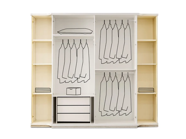 TURKUAZ MDF BAZALI LEDLİ YATAK ODASI TAKIMI - Resim 5