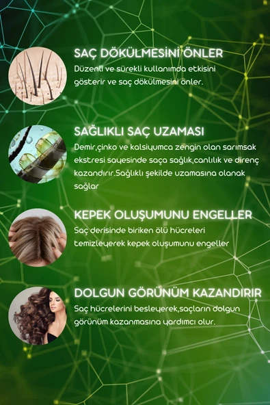 Zigavus Extra Plus Sarımsaklı Saç Dökülmesine Karşı Şampuan 250 ml - 3