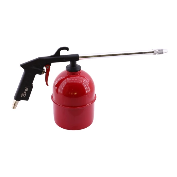 Havalı Mazot Püskürtme Tabancası 500 cc Metal Gövdeli 500 ml Mazot Püskürtme Temizleme Pompa - 5