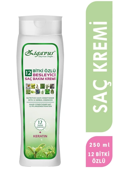 Zigavus 12 Bitki Özlü Saç Kremi 250 ml