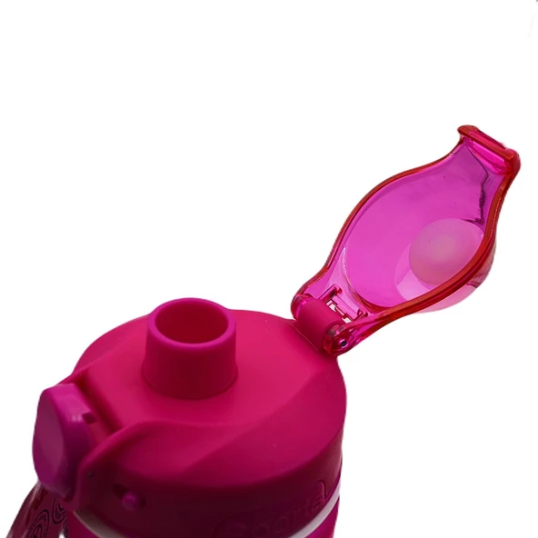 Noki Petg Kilitli Kapak Plastik Matara 1000 ml - Resim 5