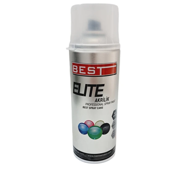 Sprey boya parlak siyah Best  9005 400ML |