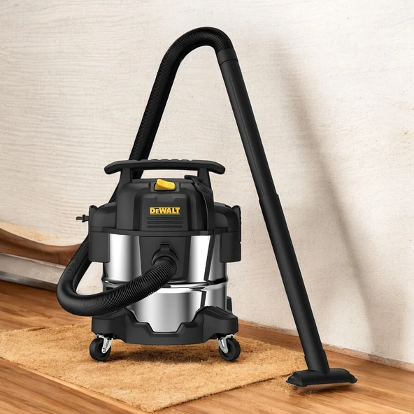 Dewalt DXV25S 1050W 25Lt Paslanmaz Islak ve Kuru Elektrikli Süpürge - 10