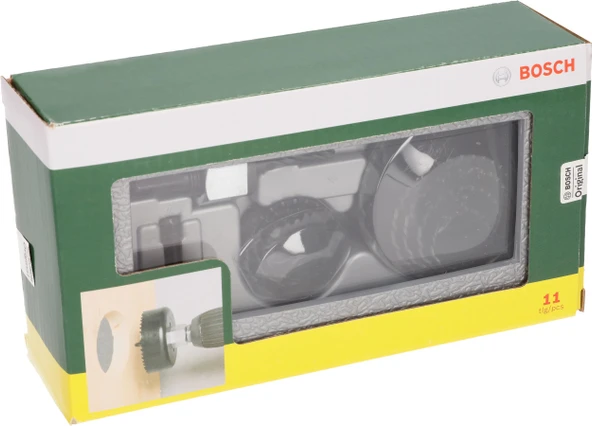 Bosch 2 607 019 450 Delik Açma Testeresi Seti 8 Parça (22/25/29/35/38/44/51/68 2 Altıgen Adaptör,1 A ürün görseli