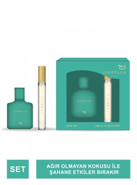 Rebul Isabella EDP Kadın Parfüm 50 ml ve Deodorant 150 ml Seti - 1