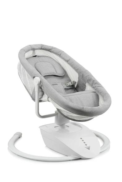 Poppypapa Fluppy Lüks Elektrikli 3D Multi Fonksiyonel Otomatik Sallanan Ana Kucağı Beşik - 4