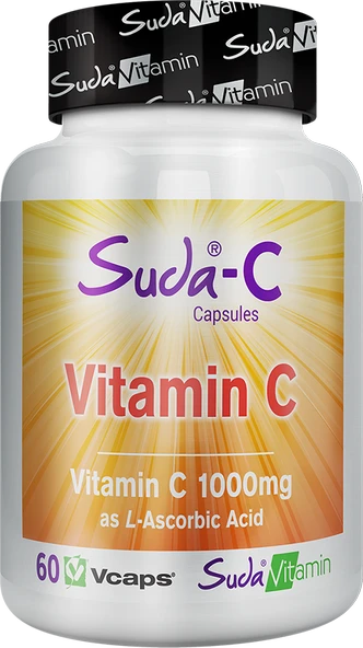 Suda Vitamin Vitamin C 1000mg 60 Kapsül