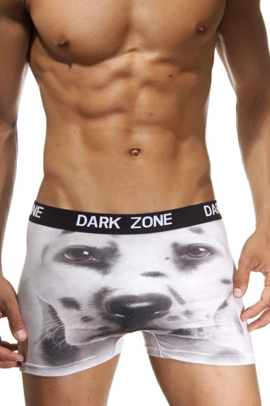 Köpek Desenli Erkek 3d Boxer 1019