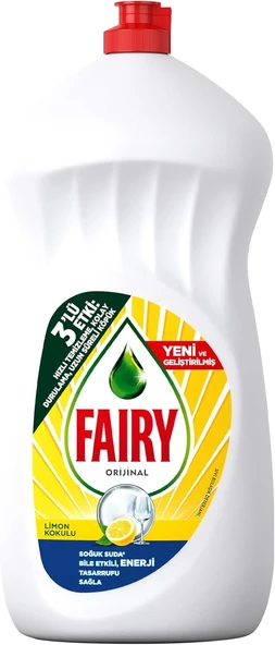 Fairy Sıvı Bulaşık Deterjanı Limon Kokulu 1500 Ml x 5 Adet - 2